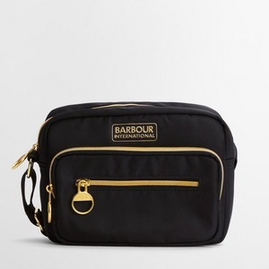 Barbour International Qualify Crossbody laukku, musta
