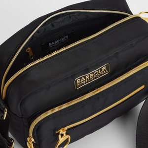 Barbour International Qualify Crossbody laukku, musta