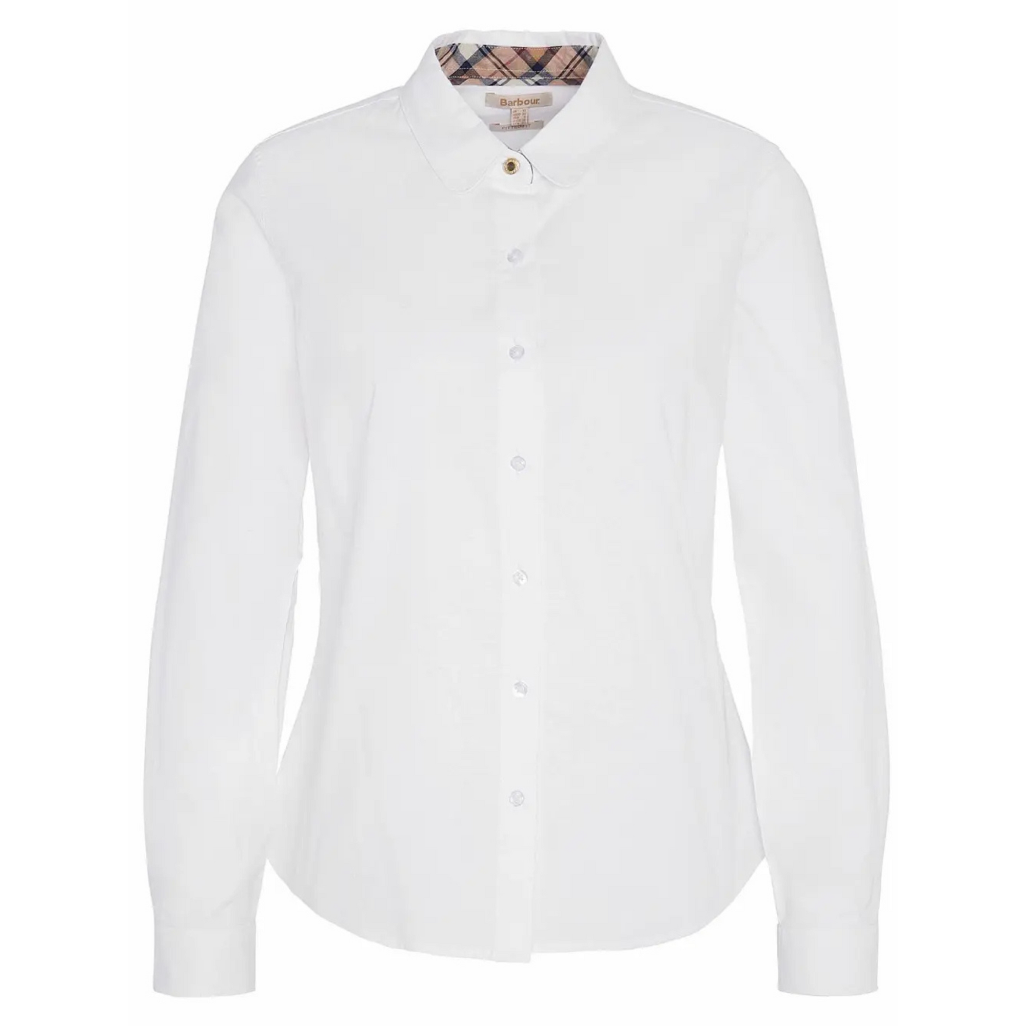 Barbour Lavender Shirt, naisten valkoinen paitapusero
