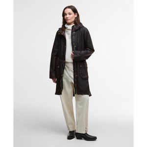 Barbour Marcy Wax Parka naisten öljykangastakki
