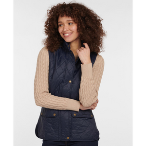 Barbour Otterburn naisten tikkiliivi, navy
