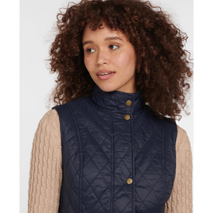 Barbour Otterburn naisten tikkiliivi, navy