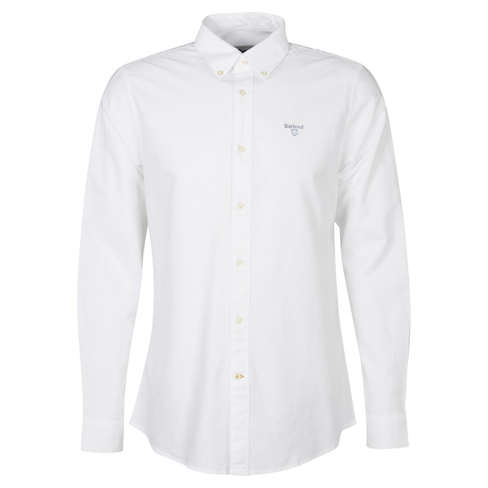 Kuvassa on klassinen Barbour Qxtown kauluspaita valkoisessa värissä.