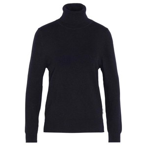 Barbour Pendle Roll Collar Knitted Jumper naisten neule, musta
