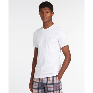 Barbour Tartan Sports miesten t-paita, valkoinen
