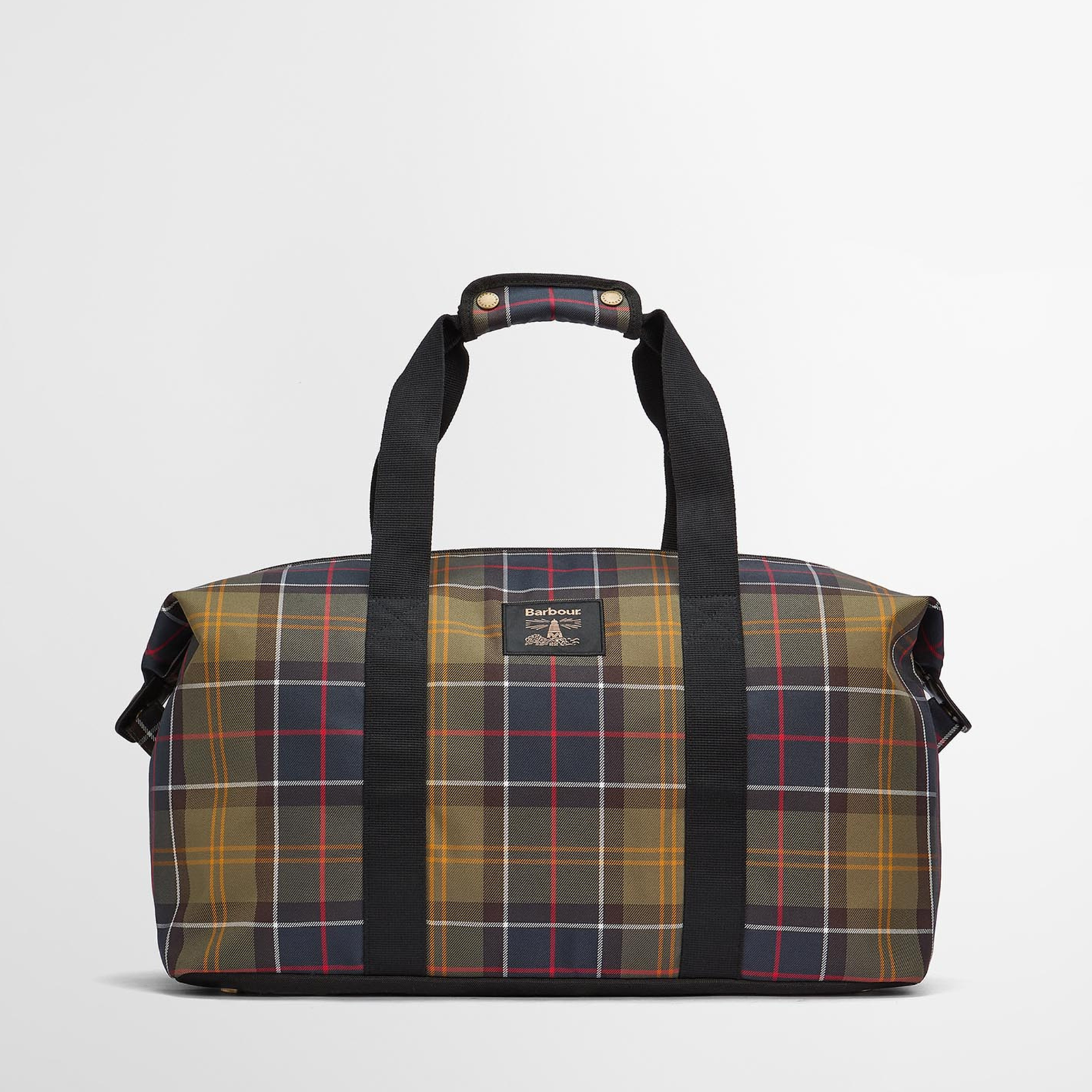 Etupuolelle on ommeltu Barbourin logomerkki.