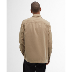 Barbour Washed Overshirt miesten paitatakki, beige