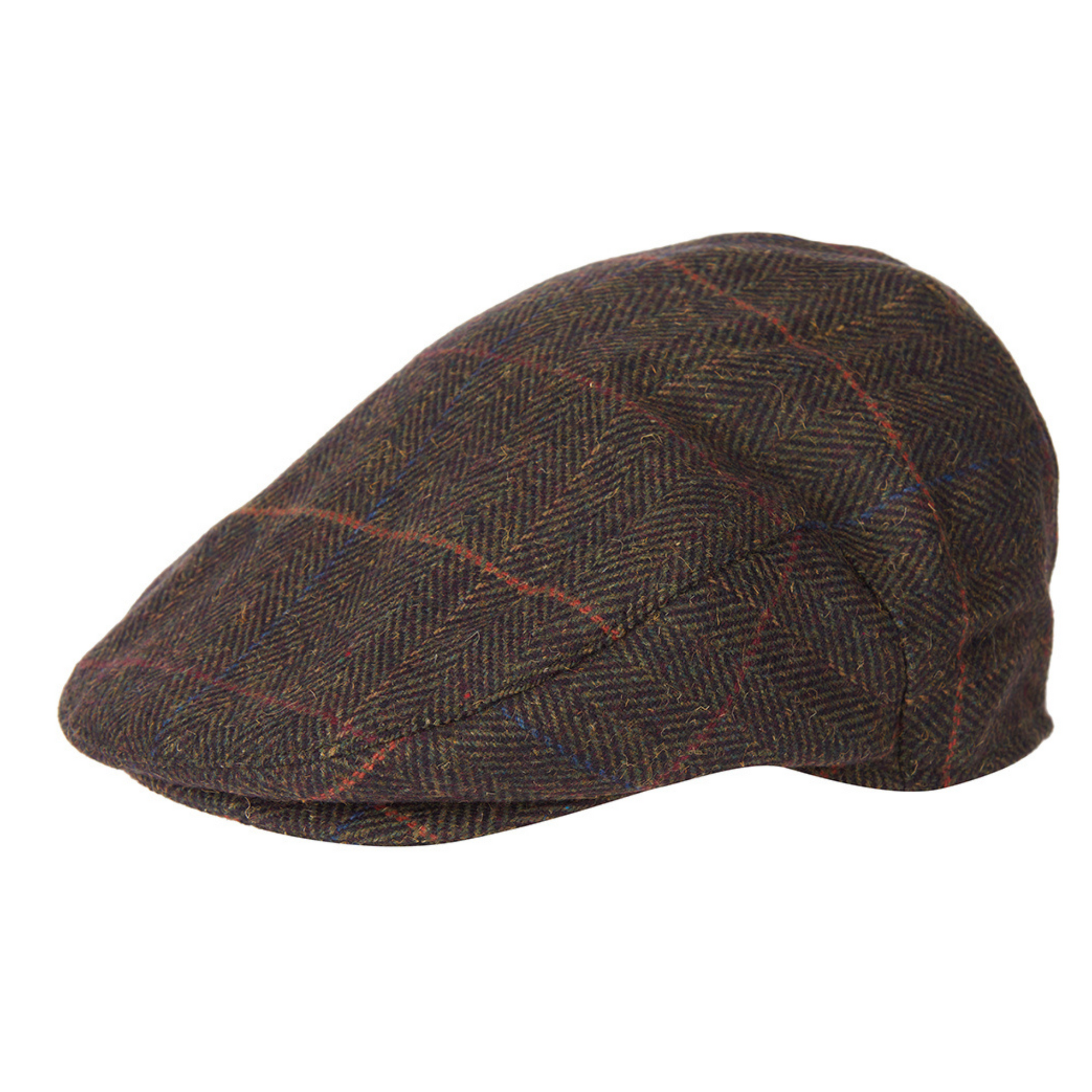 Barbour Wilkin Flat Cap, Dusty Olive