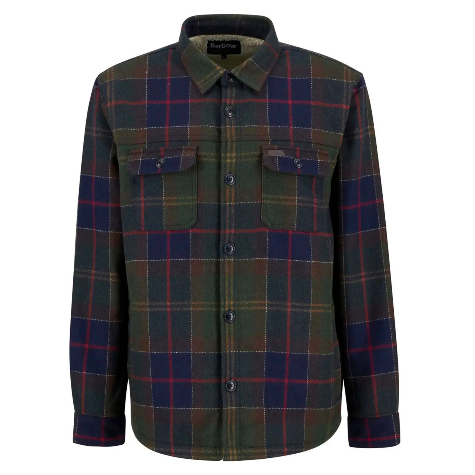 Barbour Willberry Regular Brushed Check Overshirt miesten paitatakki