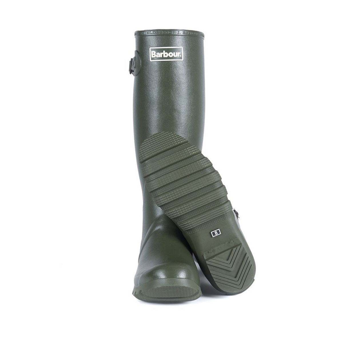 Kuva Barbour Bede kumisaappaan pohjasta. 