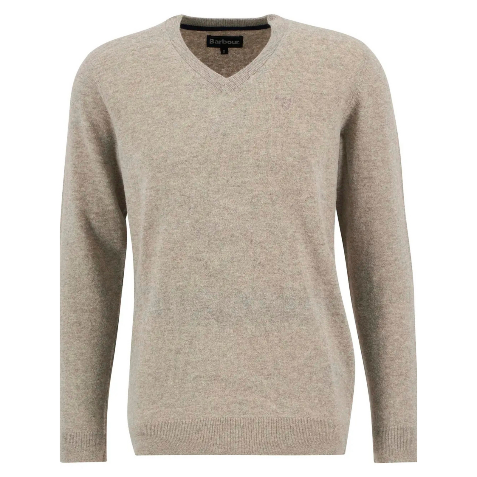 Barbour Essential Lambswool V Neck neule, hiekka