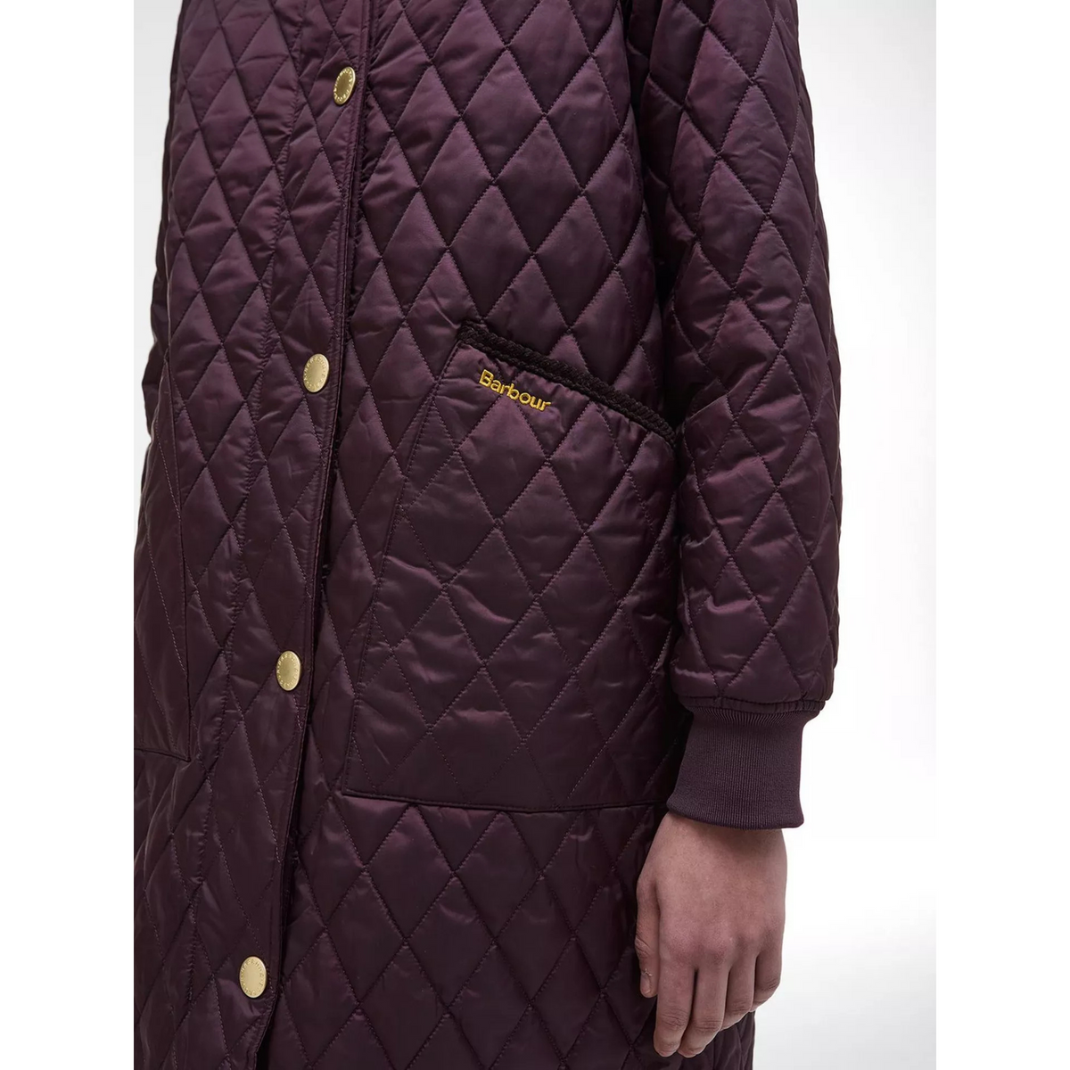 Barbour Hilary Quilted Jacket, viini