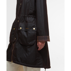 Barbour Marcy Wax Parka naisten öljykangastakki