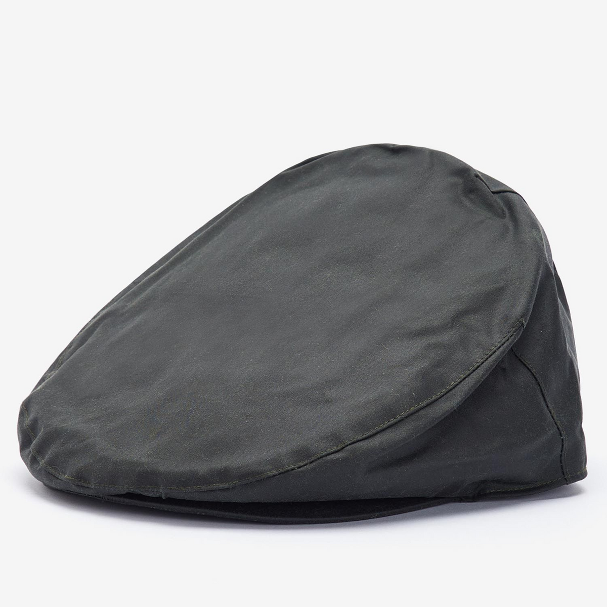 Kuvassa on klassinen Barbour Wax Flat Cap -pappalätsä.