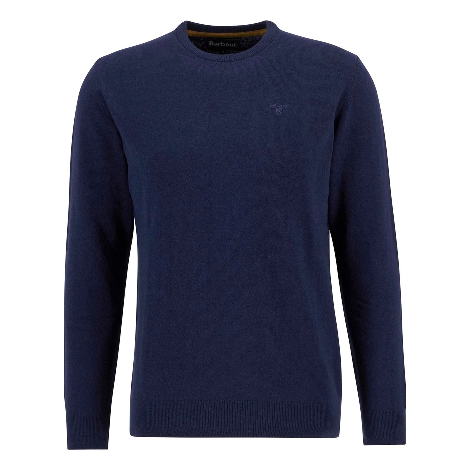 Barbour Essential Lambswool Crew Neck Sweater, sininen