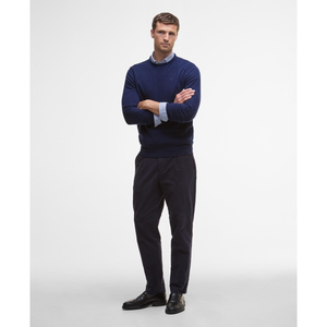 Barbour Essential Lambswool Crew Neck Sweater, sininen