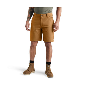 Kuvassa on Carhartt Double Front Work Shortsit jotka on ruskeat. 