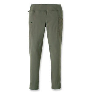Kuvassa on oliivinväriset Carhartt Force Utility Lightweight naisten leggingsit.