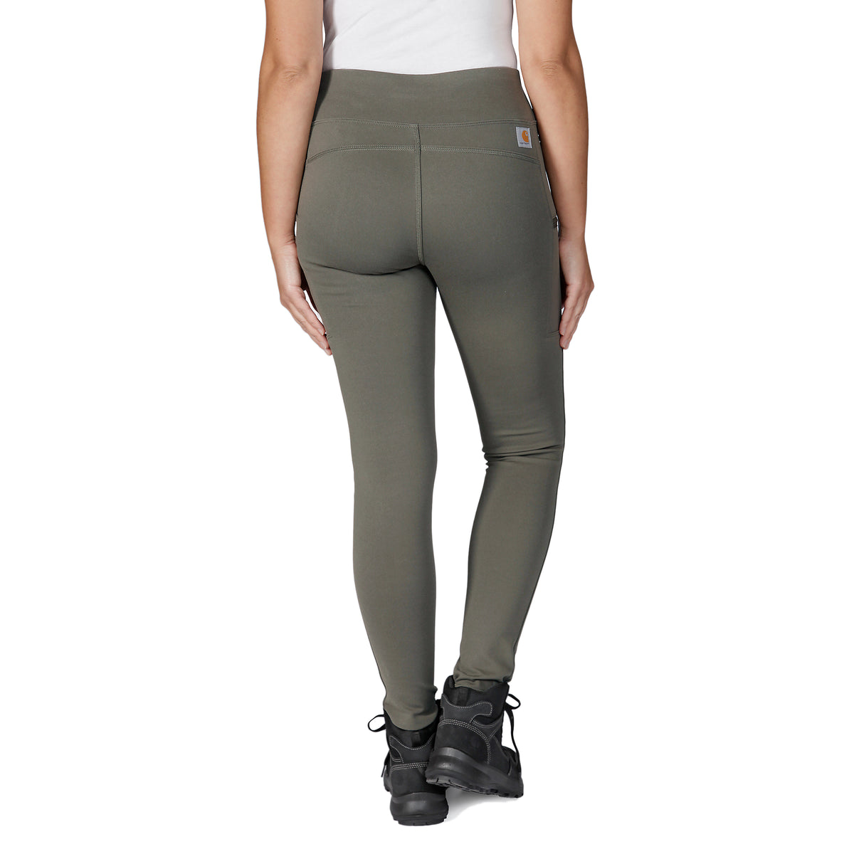 Carhartt Force leggingseissä on korkea vyötärö.