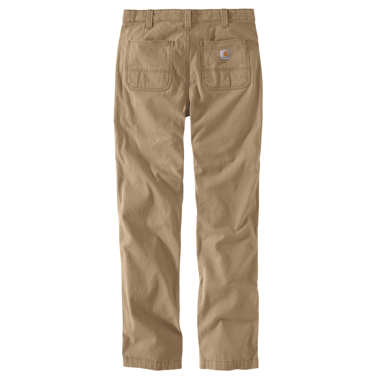 Takaapäin kuvattuna Carhartt Rigby Straight Fit Pant housut joissa on takana taskut ja Carhartt logo. 
