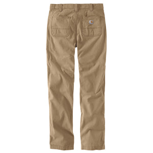 Takaapäin kuvattuna Carhartt Rigby Straight Fit Pant housut joissa on takana taskut ja Carhartt logo. 