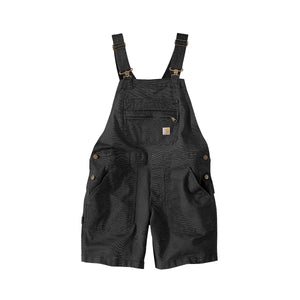 Kuvassa Carhartt naisten lappuhaalarishortsit jossa on etuosassa vetoketjulla suljettava tasku. 