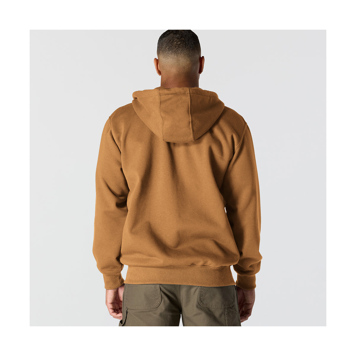 Carhartt Paxton Full-Zip Rain Defender miesten huppari, ruskea