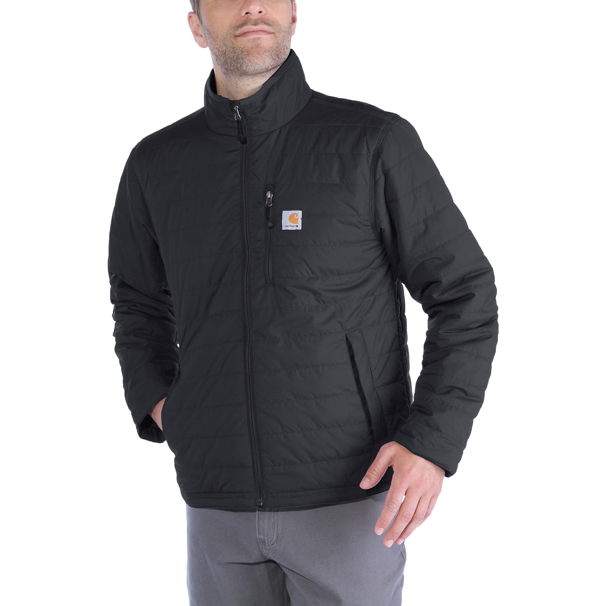 Carhartt Rain Defender Lightweight Insulated Jacket miesten takki, musta