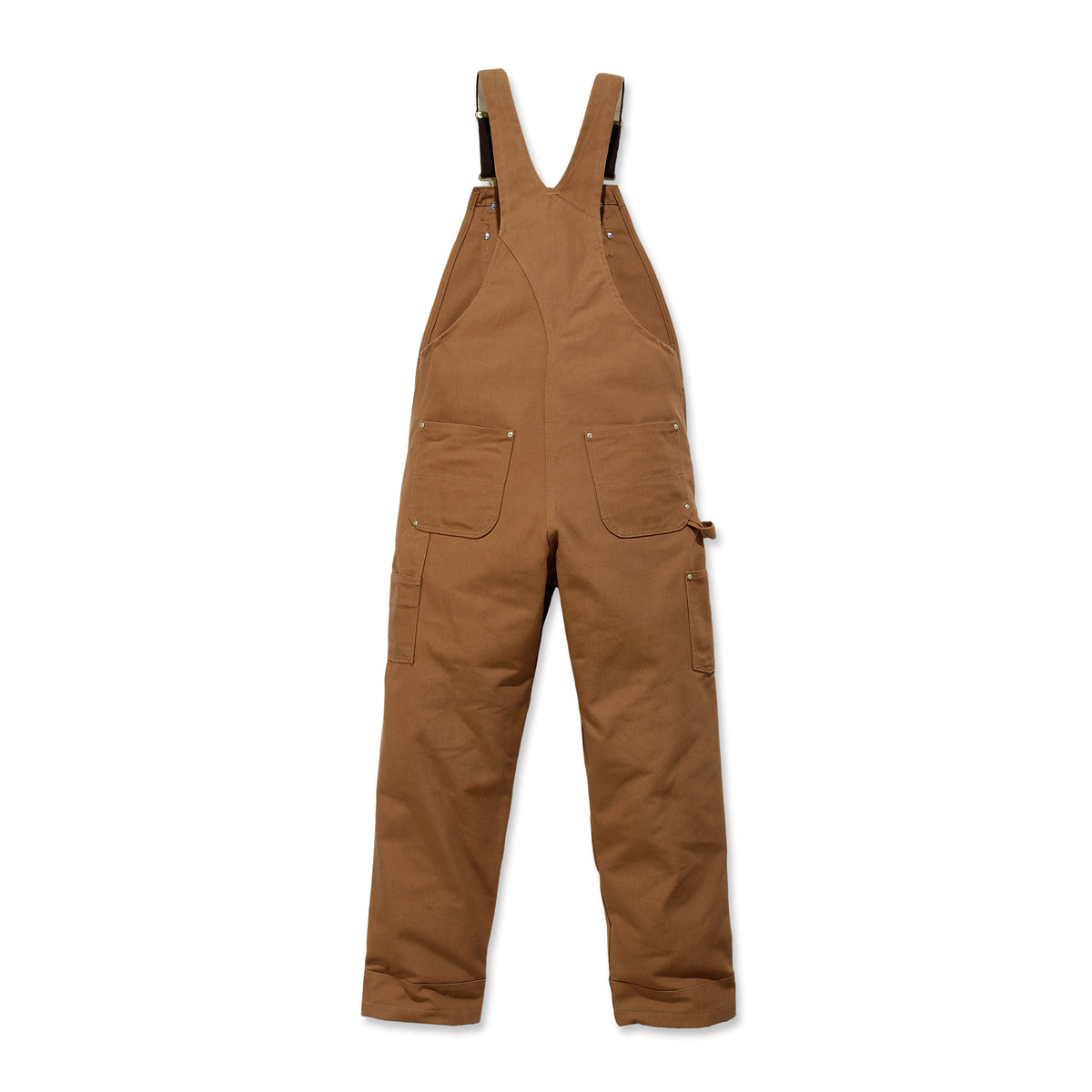 Carhartt R01 Duck Canvas lappuhaalarit, ruskea