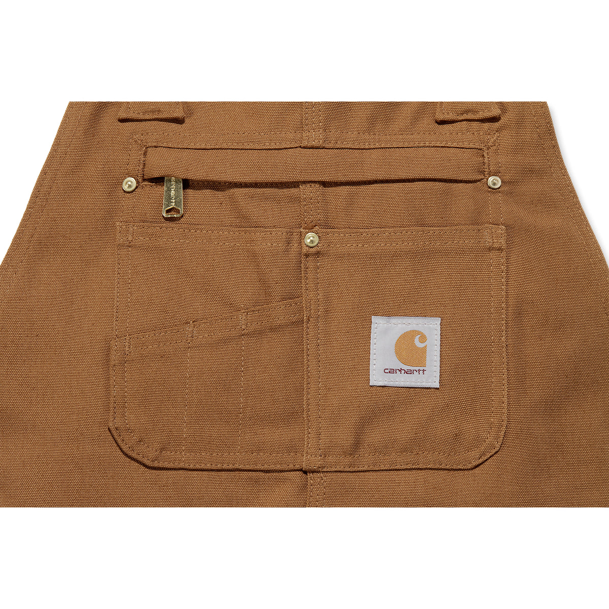 Carhartt R01 Duck Canvas lappuhaalarit, ruskea