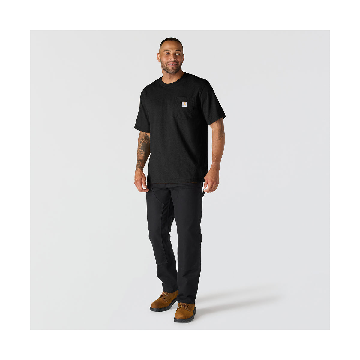 Carhartt K87 t-paita, musta