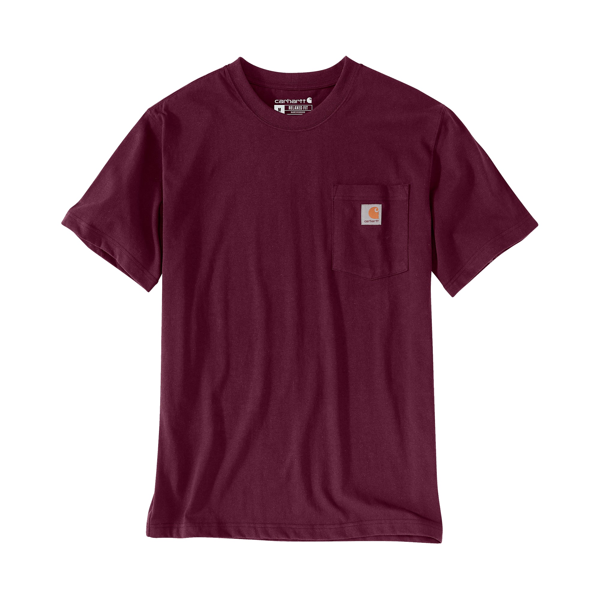 Carhartt K87 t-paita, viininpunainen
