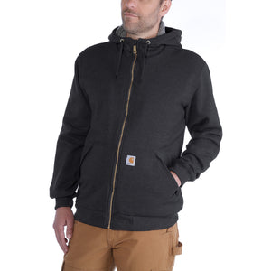 Carhartt Midweight Lined Sweatshirt, musta