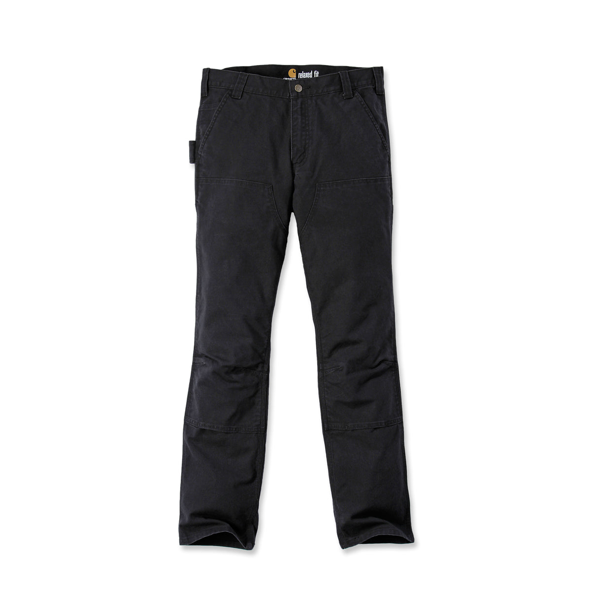 Carhartt Stretch Duck Double Front housut, musta