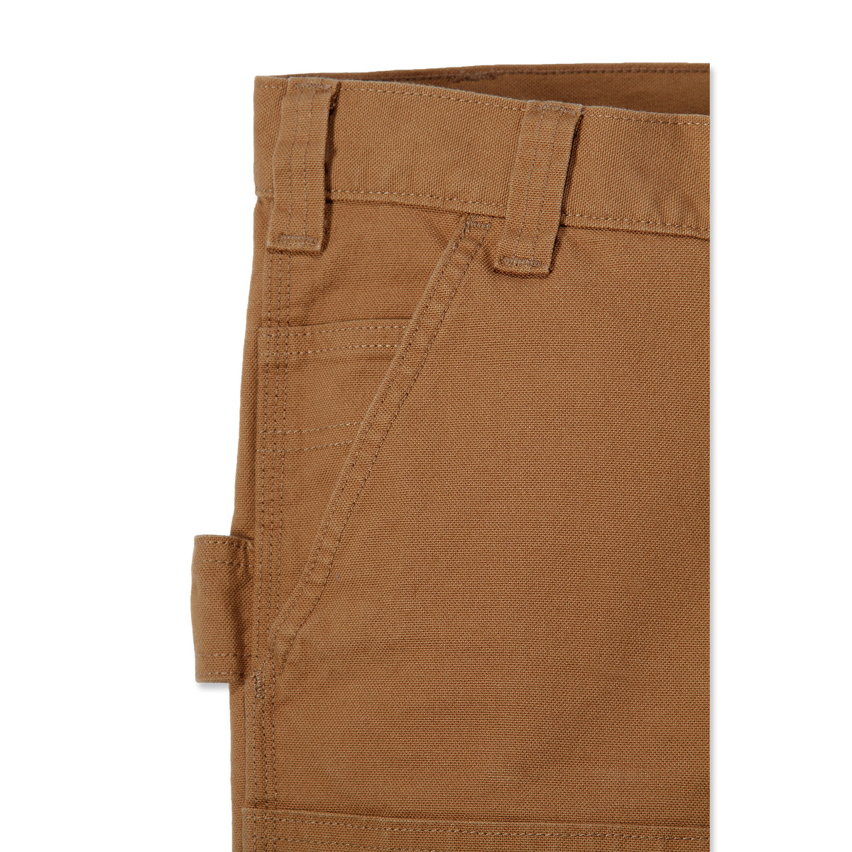 Carhartt Stretch Duck Double Front housut, ruskea