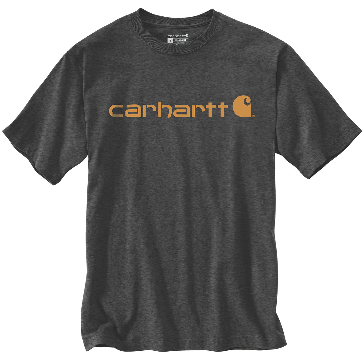 Carhartt Dearborn Logo t-paita, tummanharmaa