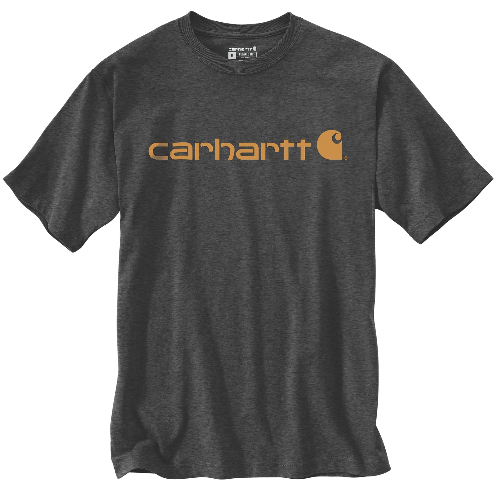 Carhartt Dearborn Logo t-paita, tummanharmaa