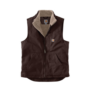Carhartt Mock Neck miesten liivi, tummanruskea