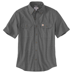 Carhartt Chambray lyhythihainen kauluspaita, musta