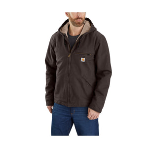 Carhartt Washed Duck Sierra jacket, ruskea