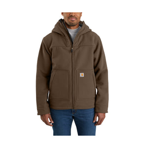 Carhartt Super Dux Relaxed Fit Sherpa-Lined Active Jacket, harmaanruskea