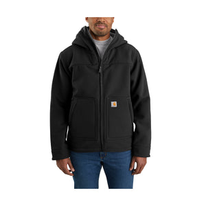 Carhartt Super Dux Relaxed Fit Sherpa-Lined Active Jacket, musta