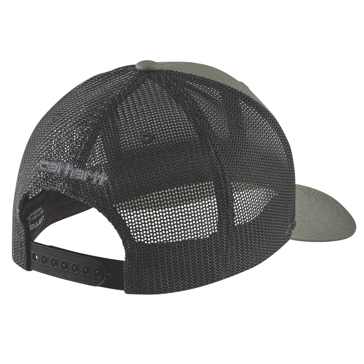 Carhartt Twill Meshback Logo Patch lippis, oliivi