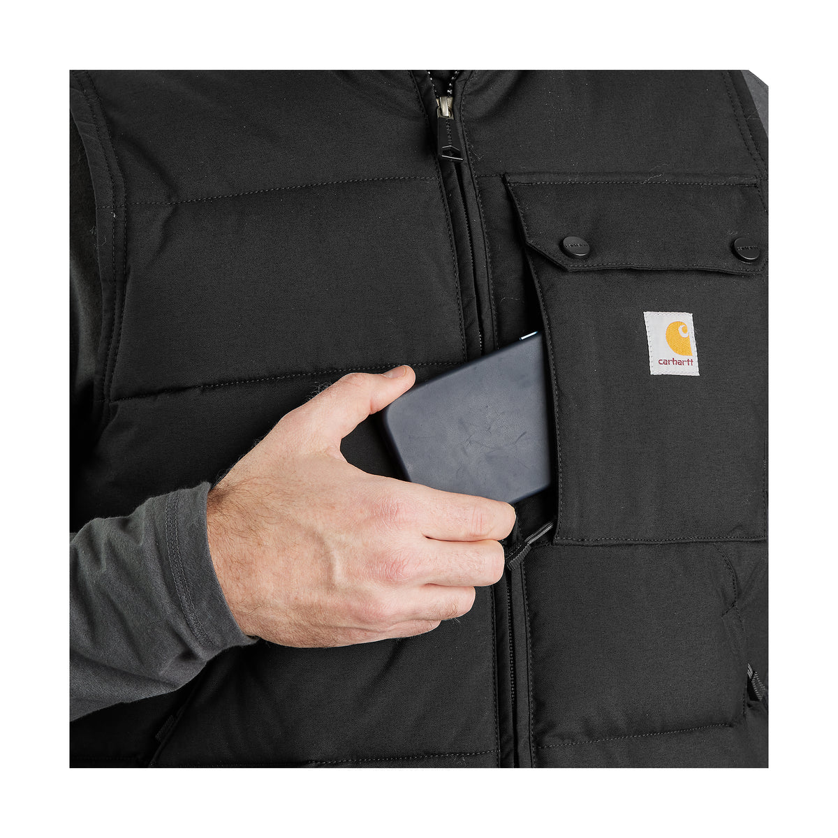 Carhartt Montana miesten toppaliivi, musta