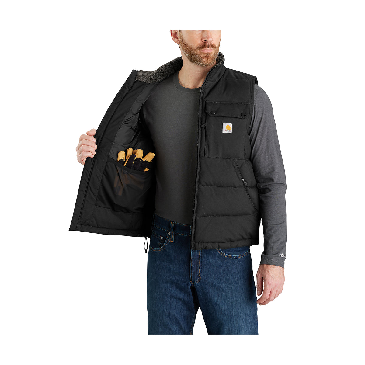 Carhartt Montana miesten toppaliivi, musta