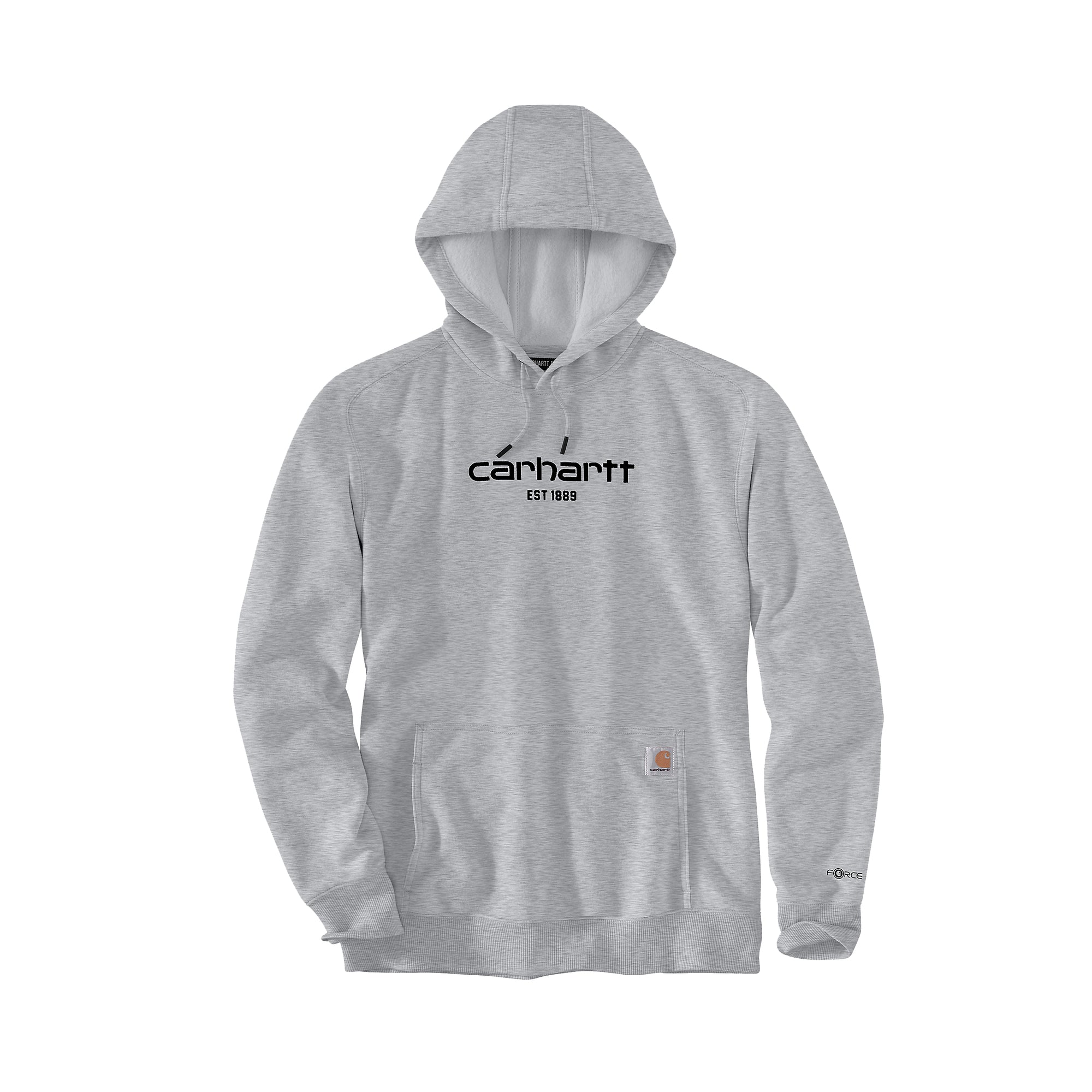 Carhartt Force Logo Graphic huppari, harmaa