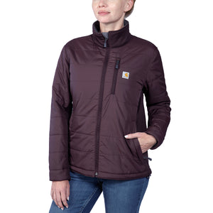 Carhartt Rain Defender naisten tikkitakki, viini