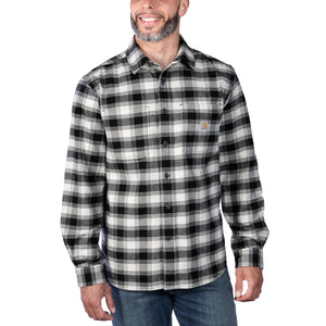 Carhartt Rugged Flex flanellipaita, mustavalkoruudullinen