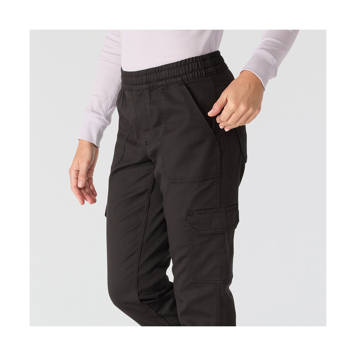 Carhartt Tencel Twill Jogger naisten housut, musta
