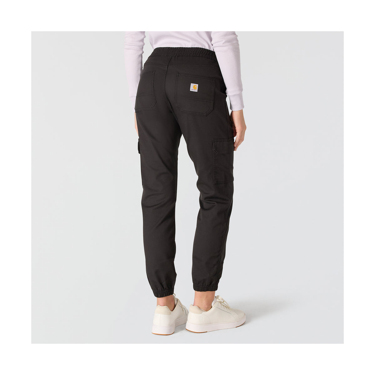 Carhartt Tencel Twill Jogger naisten housut, musta